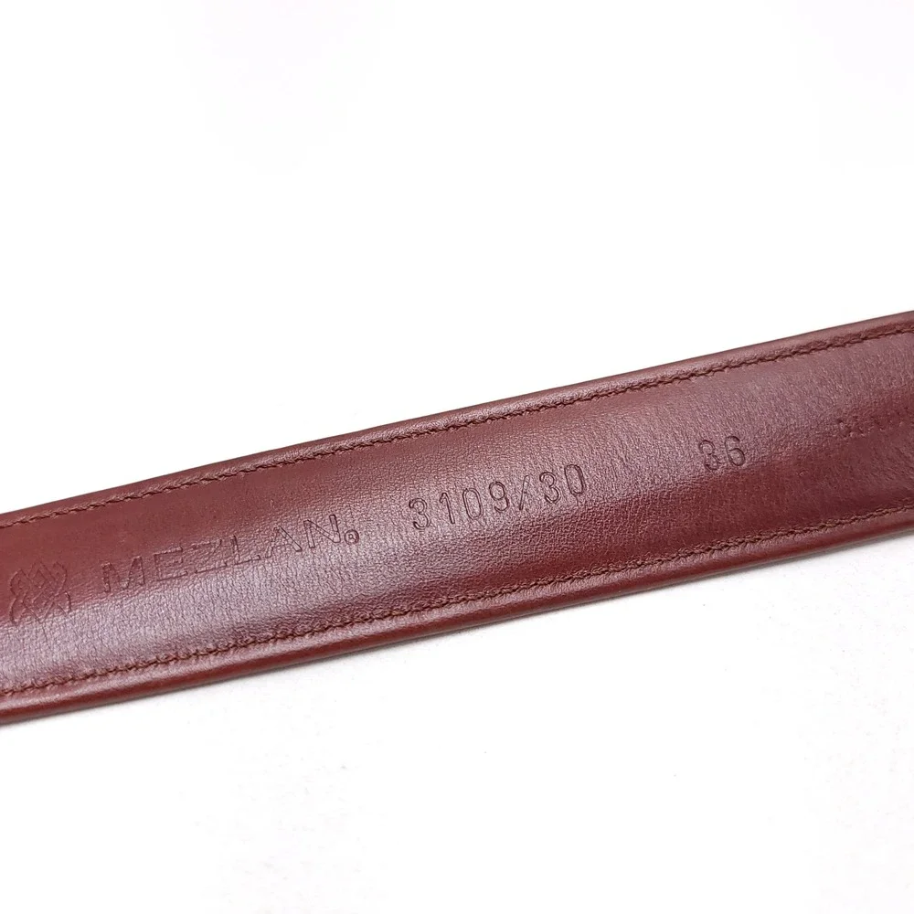Mezlan leather belt